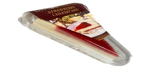 Strawberry Cheese Cake Slices