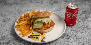 Boneless Chicken Thigh Burger