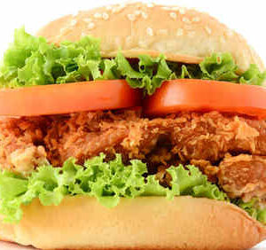 Double Chicken Fillet Burger
